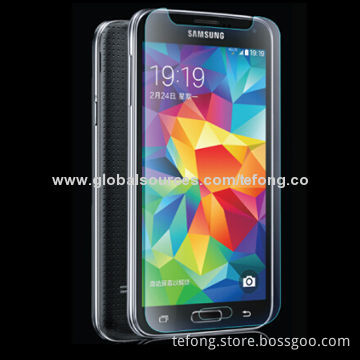 Tempered Glass Screen Protectors for Samsung S5, OEM/ODM Orders Welcomed